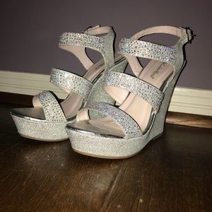 Coloriffics Naysa Women's Wedge Sandals Shoes